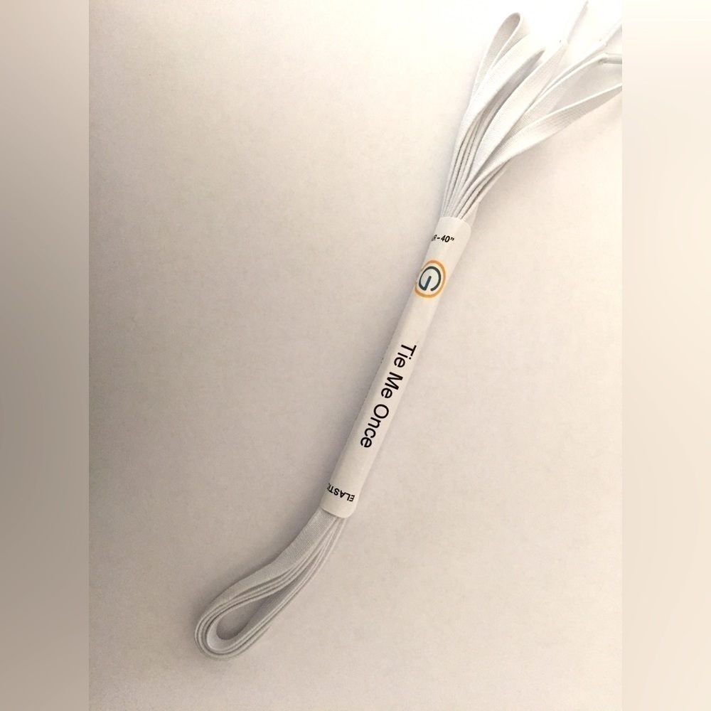 Elastic Shoelaces White